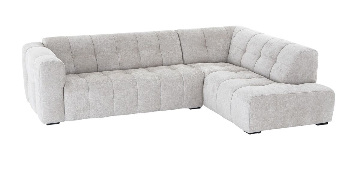Veke Pilvi avokulmasohva oikea beige Garnet aluminium