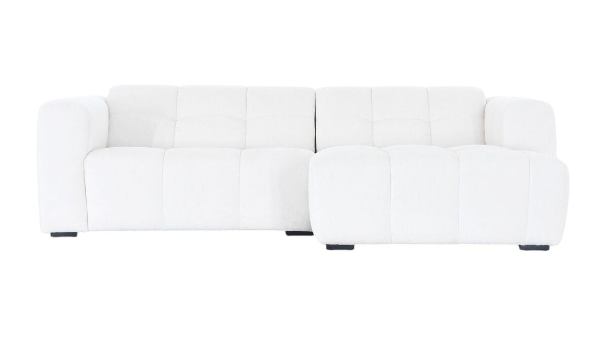 Veke Pilvi divaanisohva oikea valkoinen Garnet bright white