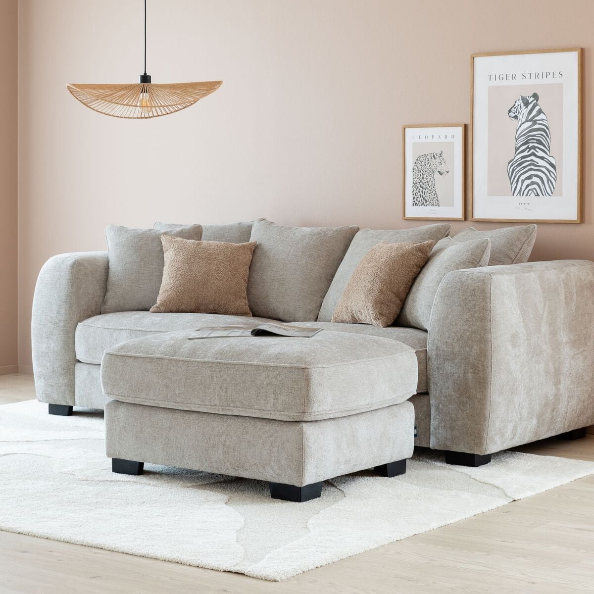 Veke Boston rahi beige Garnet aluminium