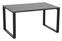 Manner tammi lankkupöytä 140x90 cm savutammi(väärä väri)/musta