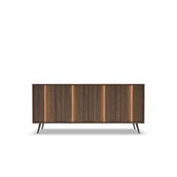 Murto senkki 183x40x83 cm ruskea tammi