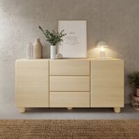 Ebba senkki 160x38x80 cm vaalea tammi