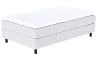 Unia Hopea jenkkisänky L 120x200 beige, relax 7cm, 14cm musta jalka