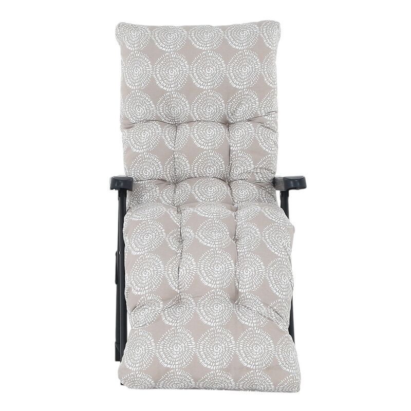 Baden Baden tuolin Lux pehmuste kuviollinen beige