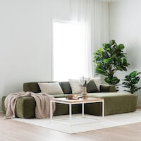 Hali divaanisohva avopäädyllä oikea Home 14 vihreä, asiakaspalautus