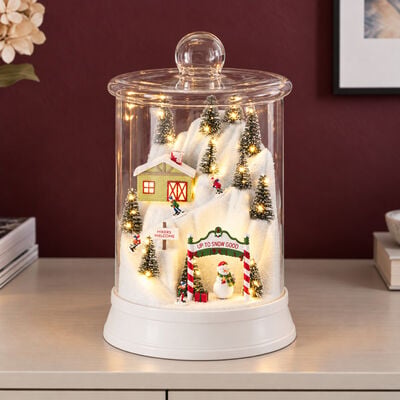 Loiste laskettelumäki led kupolilla 33 cm