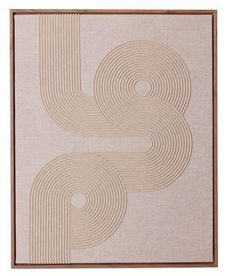Kieppi canvastaulu 40x50 cm beige