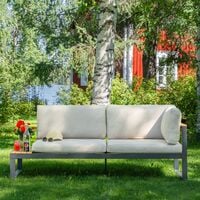 Aava divaani antrasiitti, hiekka pehmusteet, oikea, asiakaspalautus