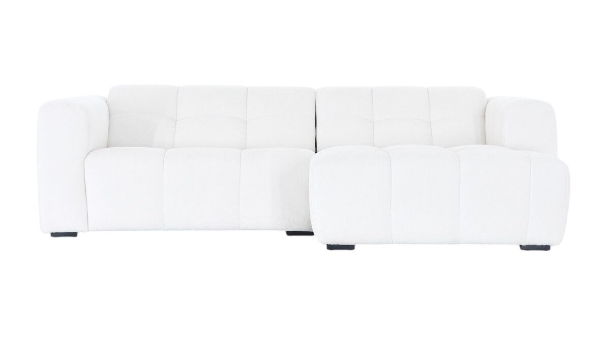 Pilvi divaanisohva oikea valkoinen Garnet bright white(kuvausmalli)