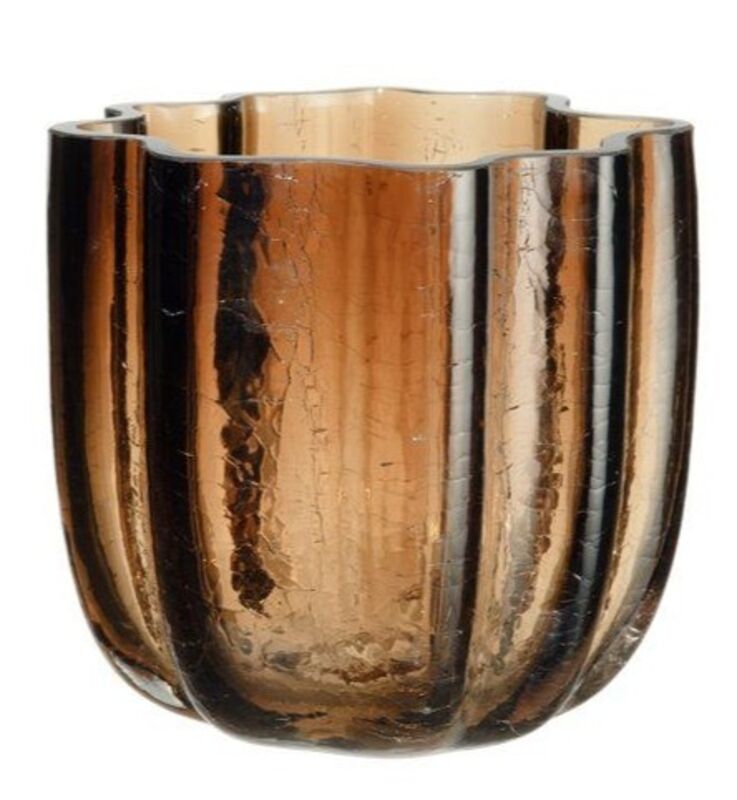 4Living Ylva lyhty ruskea 15 cm