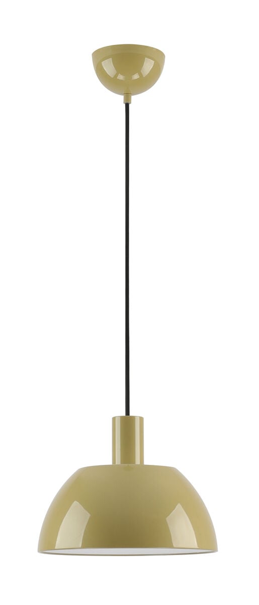 Veke Nekku riippuvalaisin Ø30 cm kiiltävä khakinvihreä