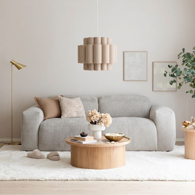 Pilvi riippuvalaisin Ø49 cm beige