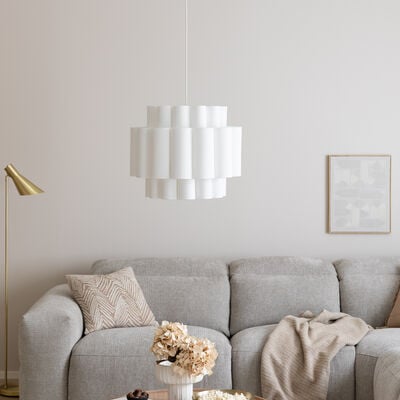 Pilvi riippuvalaisin Ø49 cm beige