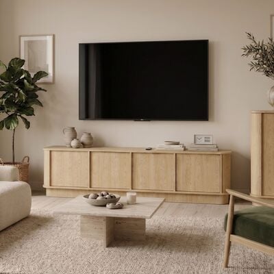 Luova tv-taso 200x40x45,5 cm tammi