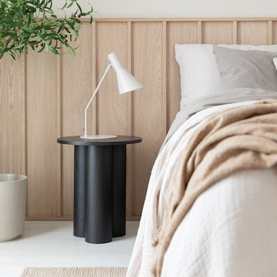 Bloomingville Aio sivupöytä Ø45 cm musta(kuvausmalli)