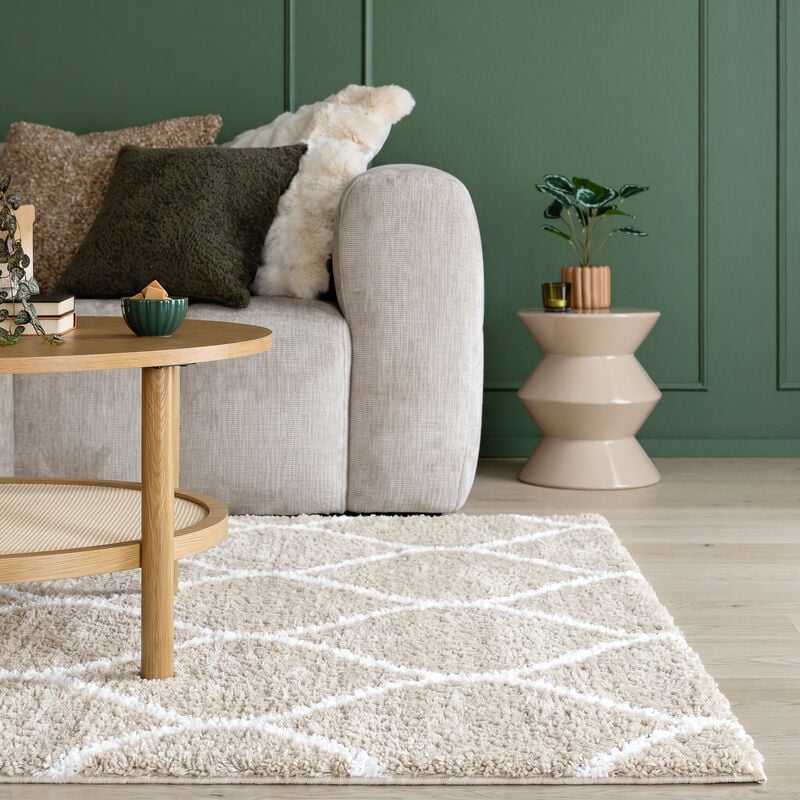 Silva nukkamatto 160x230 cm beige