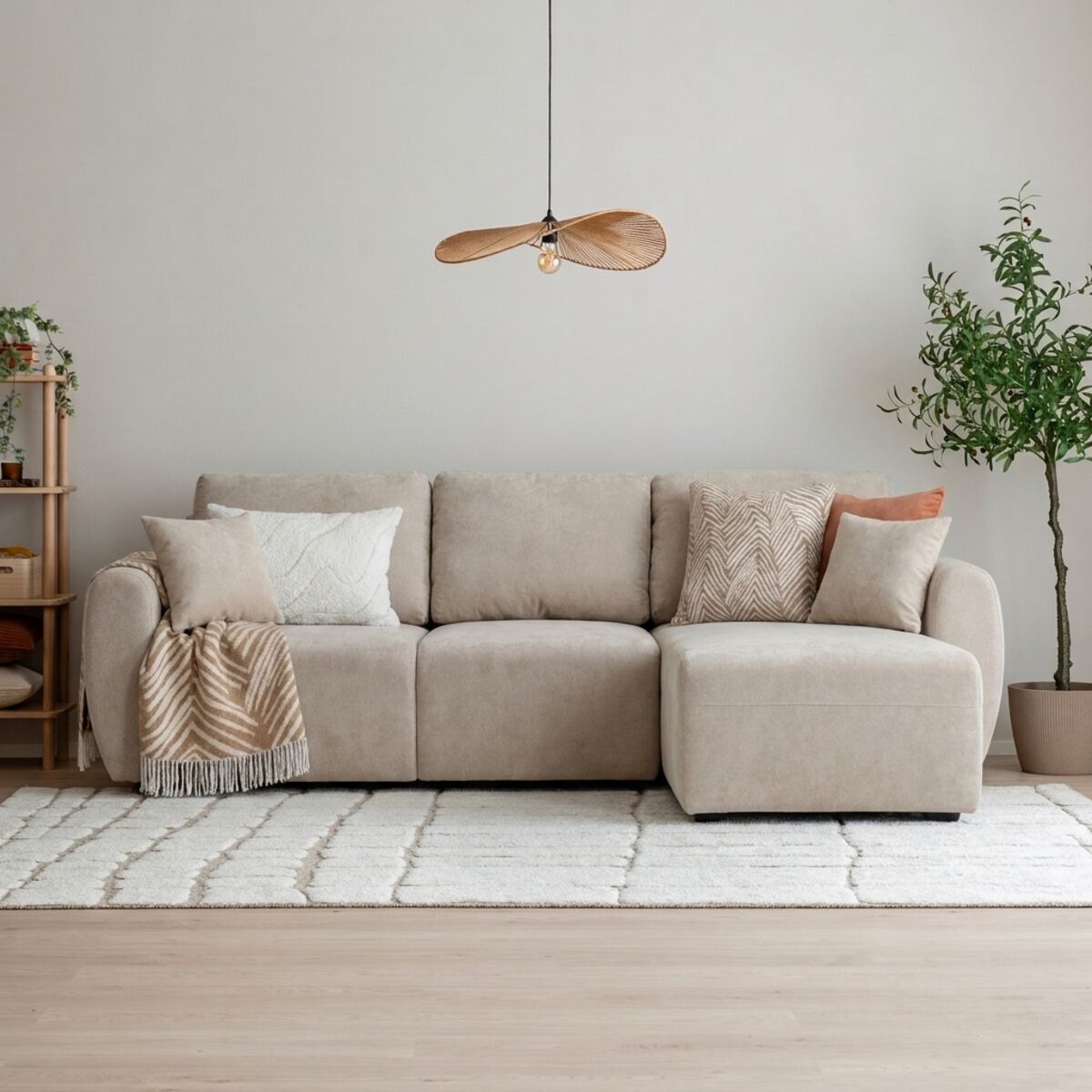Veke Lumi divaanovuodesohva Storm 06 beige