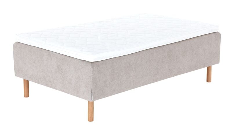 Unia kulta runkopatjapaketti 120x200 L beige, Unia relax 7cm, Pyöreä öljytty tam