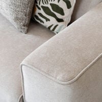 Hali avokulmasohva vasen Storm 06 beige, asiakaspalautus