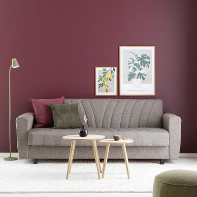 Jax 3-istuttava vuodesohva beige, asiakaspalautus