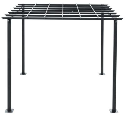 4Living Perugia pergola 3x3 m musta, varastopoisto