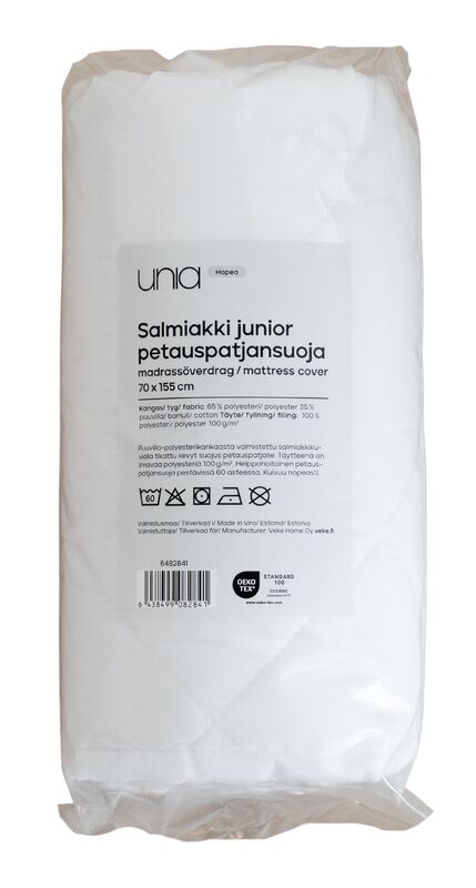Unia Hopea Salmiakki Junior petauspatjansuoja 70x155 cm
