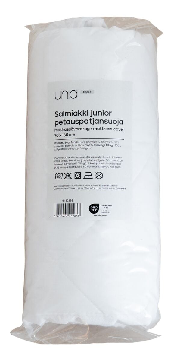 Unia Hopea Salmiakki Junior petauspatjansuoja 70X165 cm