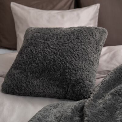 Fanni K Wooly koristetyyny 45x45 cm luonnonvalkoinen