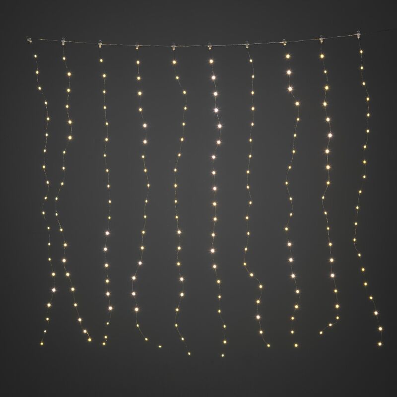 Finnlumor valoverho 200 LED microLED 10 x 2 m
