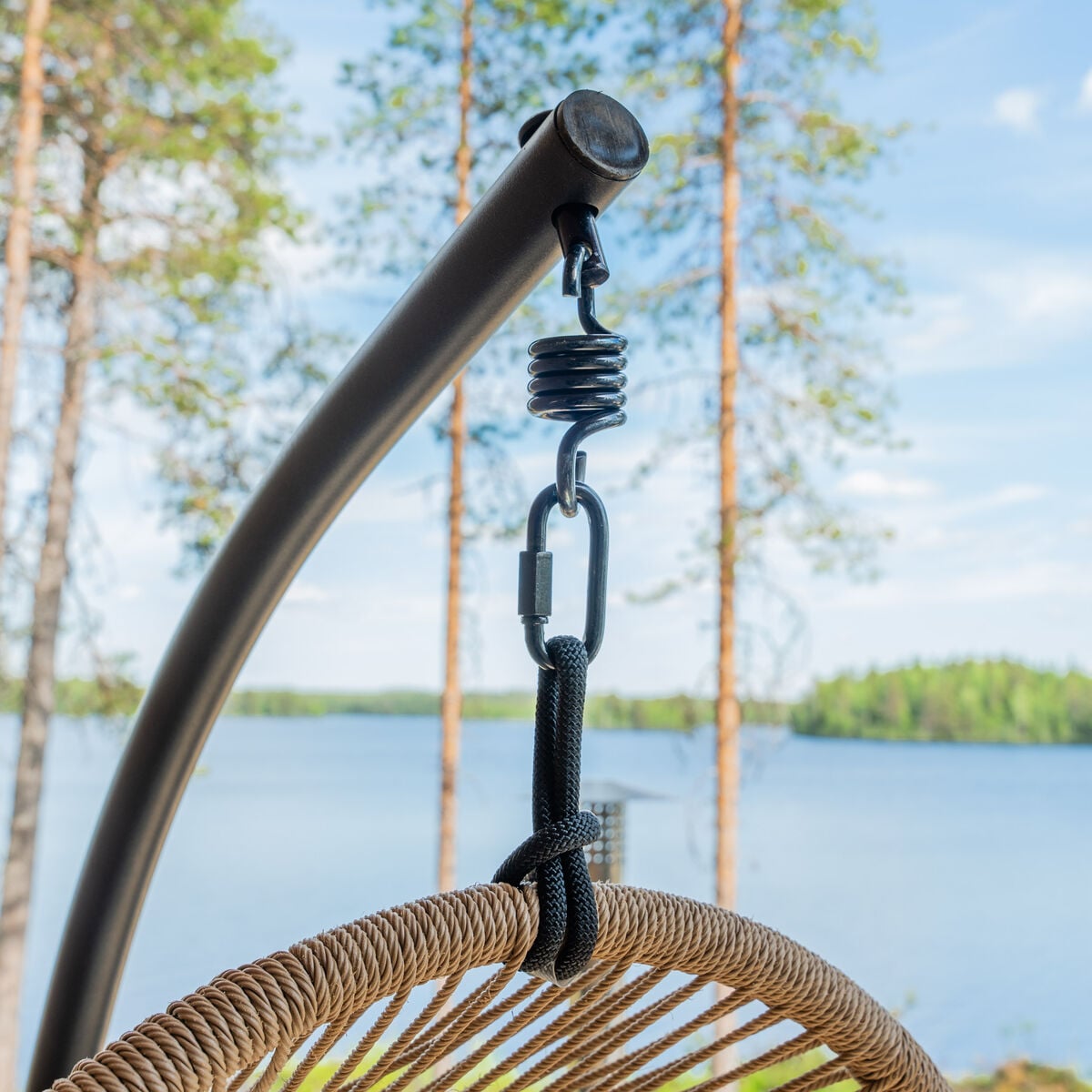 Outfit Tim riipputuoli telineellä luonnonväri/musta, asiakaspalautus