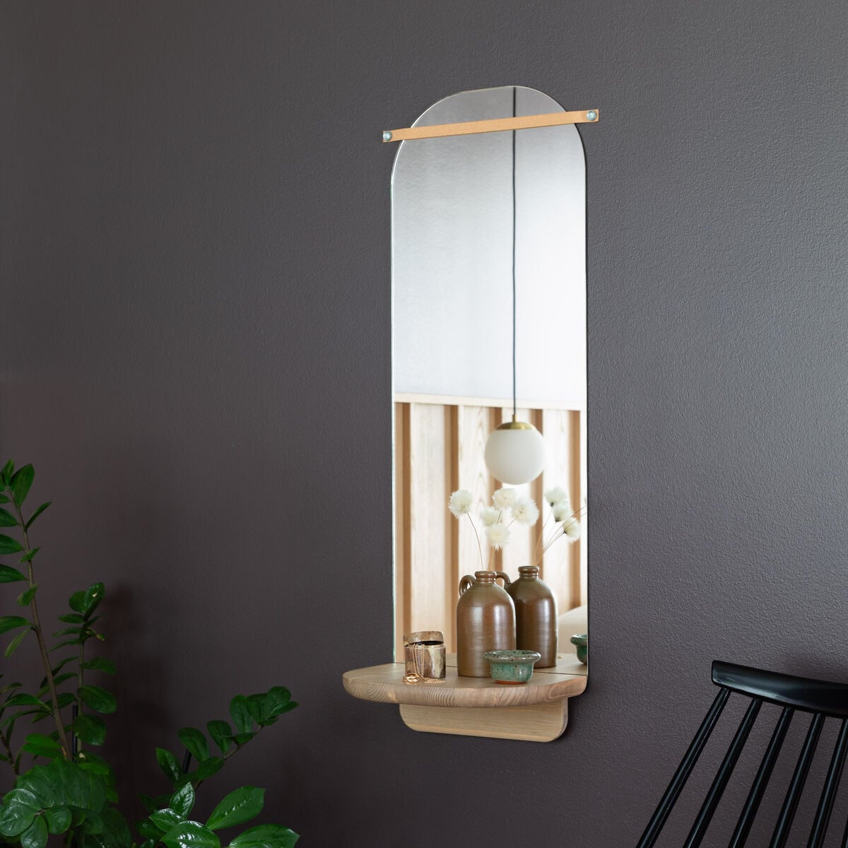 Veke x Tapio Anttila Renki peili 36x86 cm antiikkipetsattu mänty