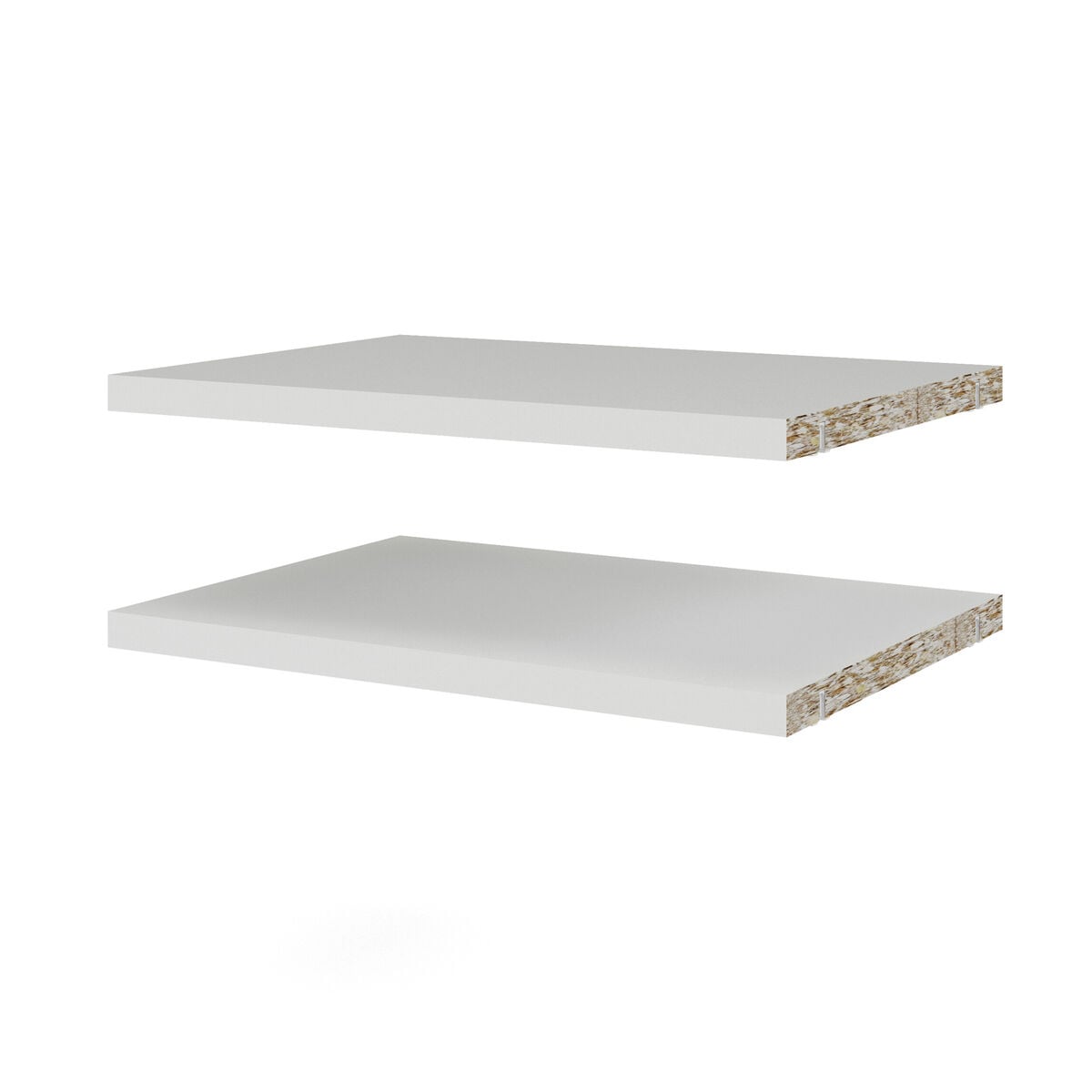 Tvilum Basic kirjahyllyn hyllypaketti 2kpl 37x26,5 cm valkoinen