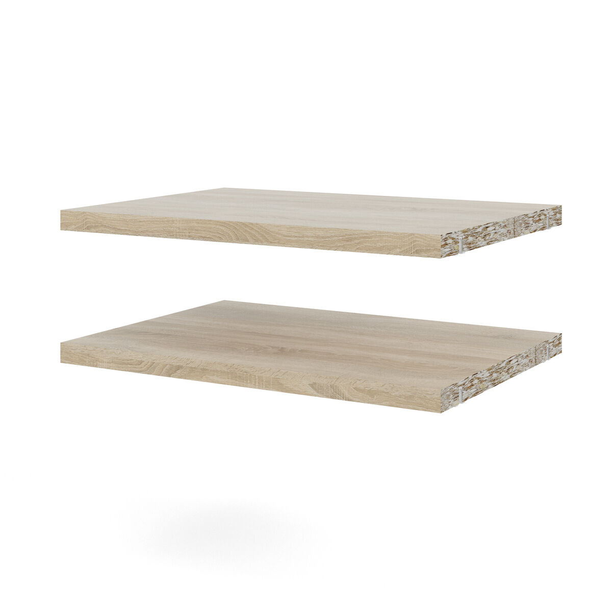 Tvilum Basic kirjahyllyn hyllypaketti 2kpl 37x26,5 cm tammi