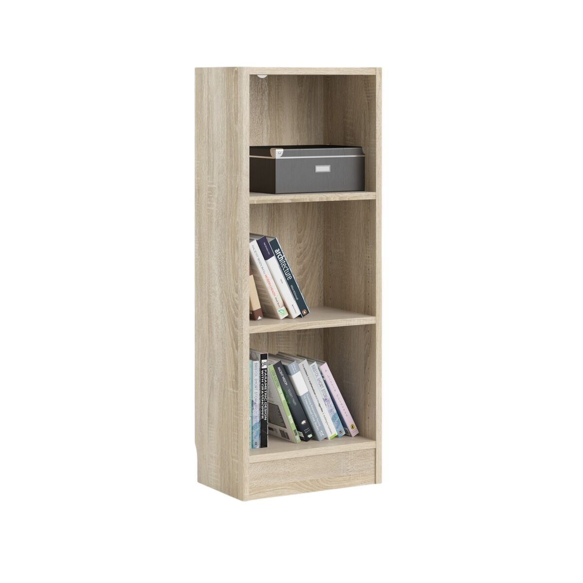 Tvilum Basic kirjahylly 41x27x107 cm tammi