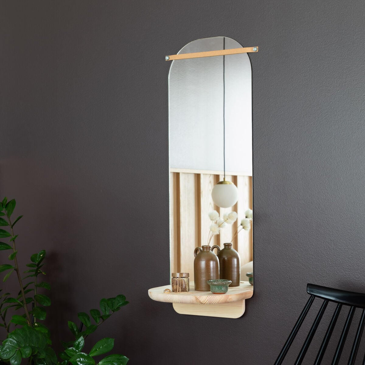 Veke x Tapio Anttila Renki peili 36x86 cm puuvalmis mänty