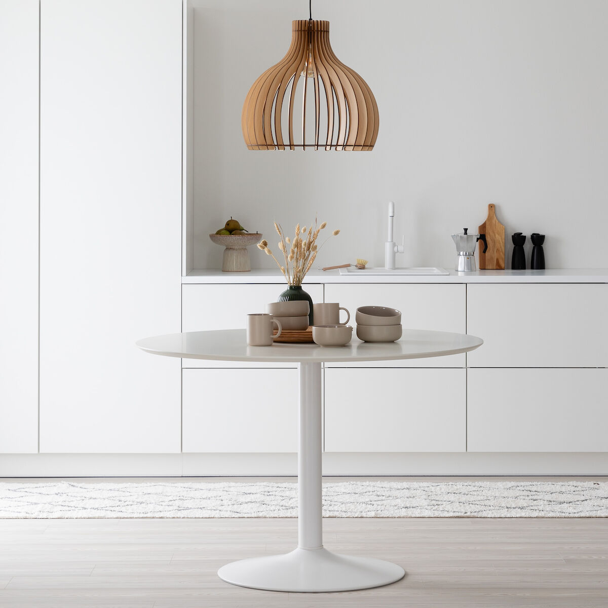 Veke Saini pyöreä ruokapöytä Ø110 cm , asiakaspalautus