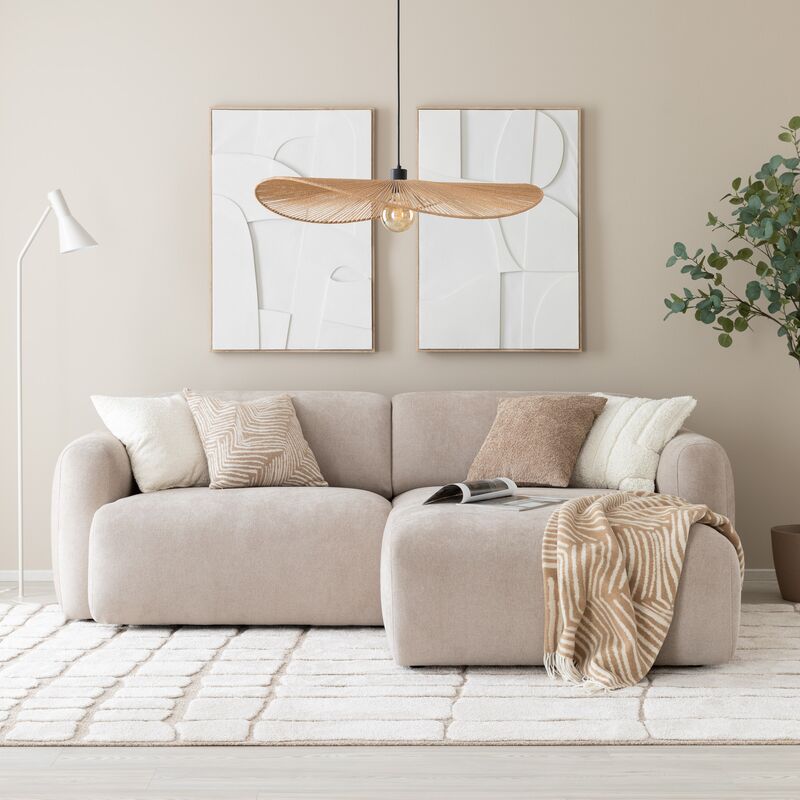 Lumo divaanisohva oikea Storm 06 beige