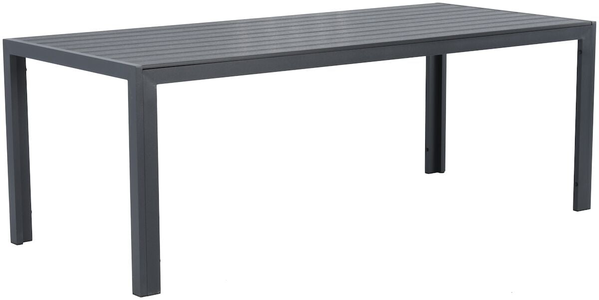 Veke Saarni aintwood pöytä 205x90 cm musta, asiakaspalautus