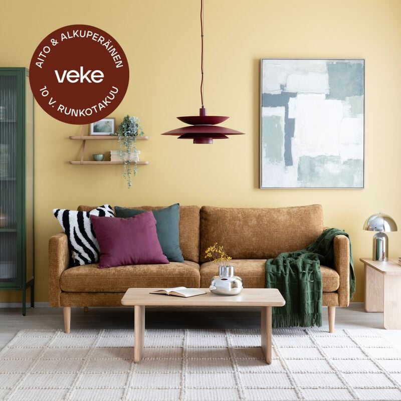 Scandic Copenhagen Wood 3-istuttava sohva
