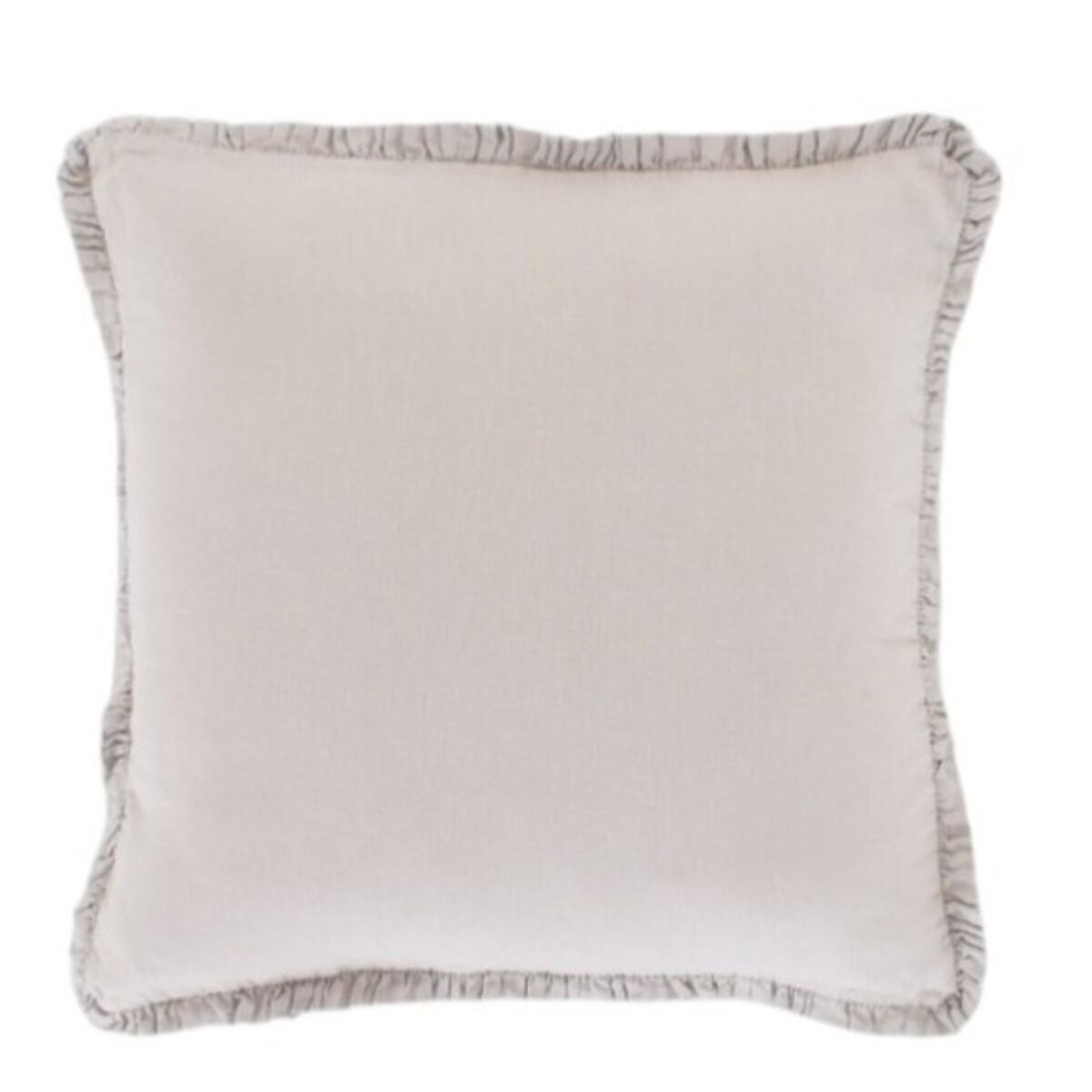 Veke Hetki pellava röyhelö tyynynpäällinen 60x60 cm hiekka