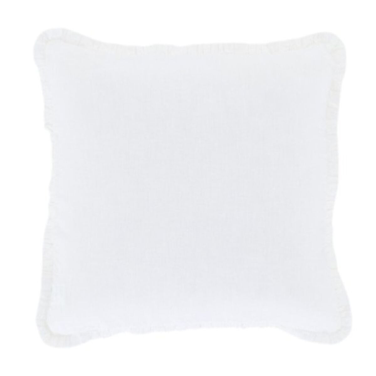 Veke Hetki pellava röyhelö tyynynpäällinen 60x60 cm valkoinen