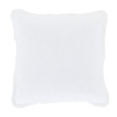 Hetki pellava röyhelö tyynynpäällinen 60x60 cm valkoinen