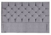 Unia Platina sängynpääty 166x120 harmaa Vogue 14, varastopoisto