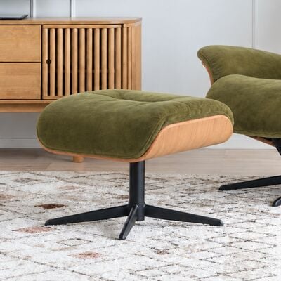 Hjort Balance lepotuolin jalkarahi Adore beige 3214 musta jalka