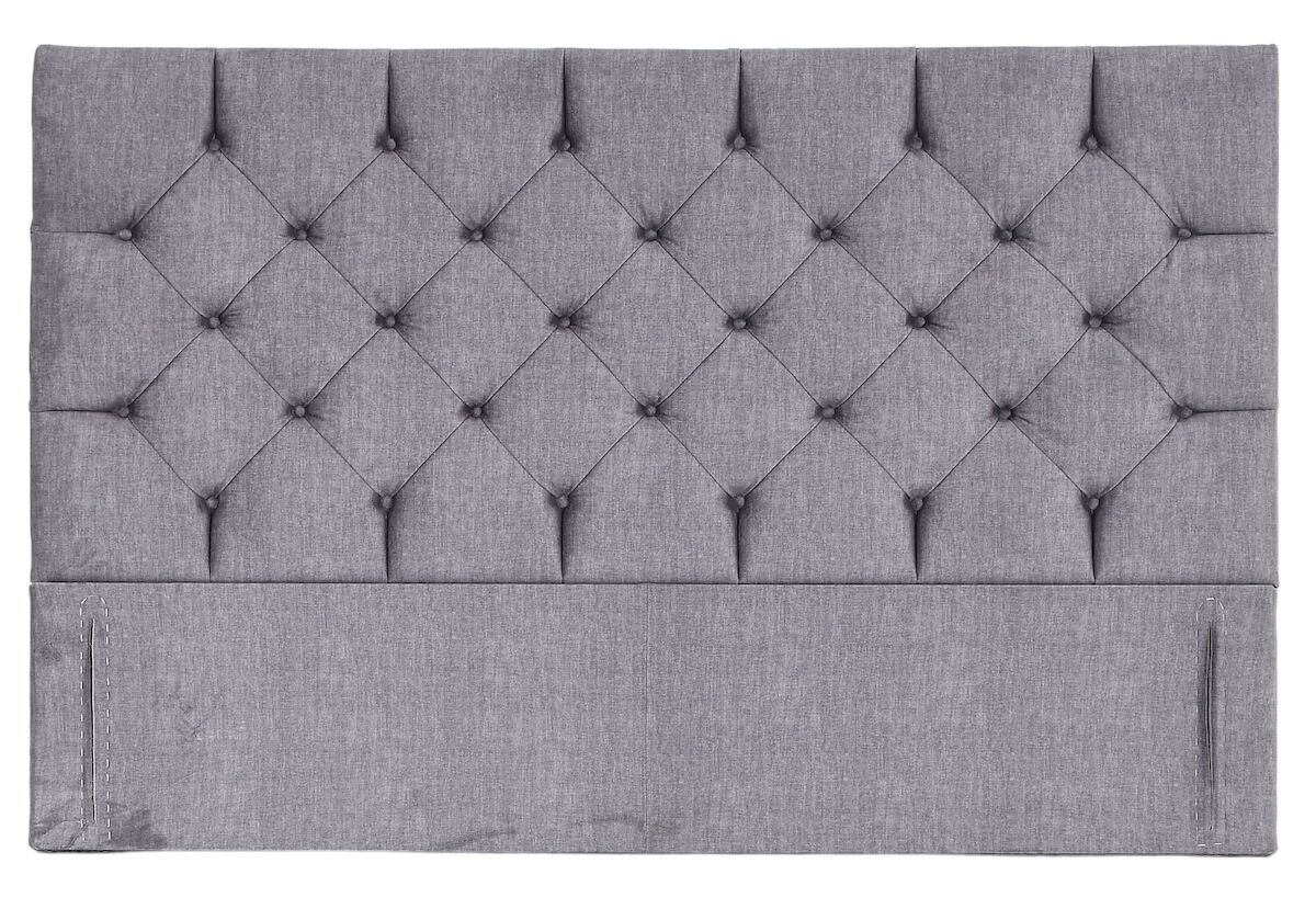 Unia Platina sängynpääty 186x120 harmaa Vogue 14, asiakaspalautus