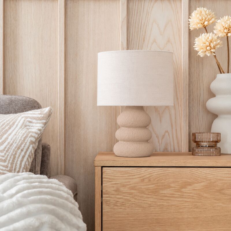 Rauha pöytävalaisin hiekka/beige