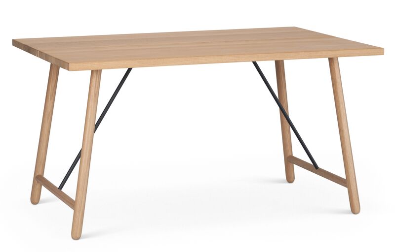 Veke x Tapio Anttila Front Country Oak 140 ruokapöytä, tammi/tammi jalat