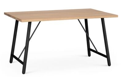 Veke x Tapio Anttila Front Country Oak 140 ruokapöytä, tammi/tammi jalat