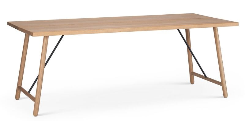 Veke x Tapio Anttila Front Country Oak 195 ruokapöytä, tammi/tammi jalat
