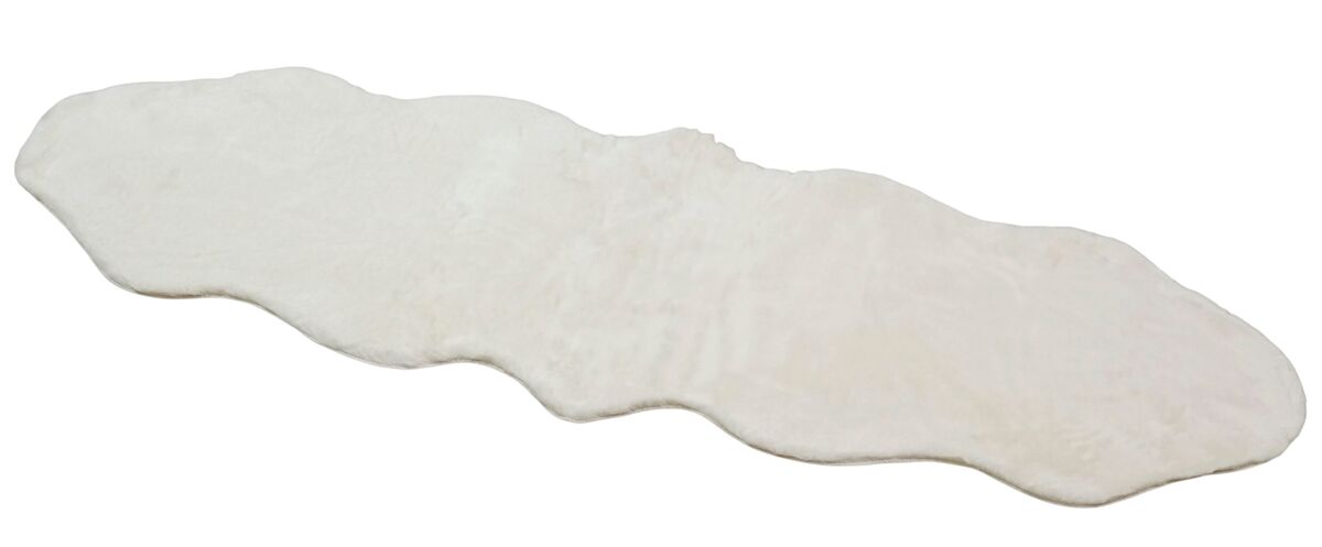 Ei brändiä Cloud taljamatto 60x180 cm valkoinen
